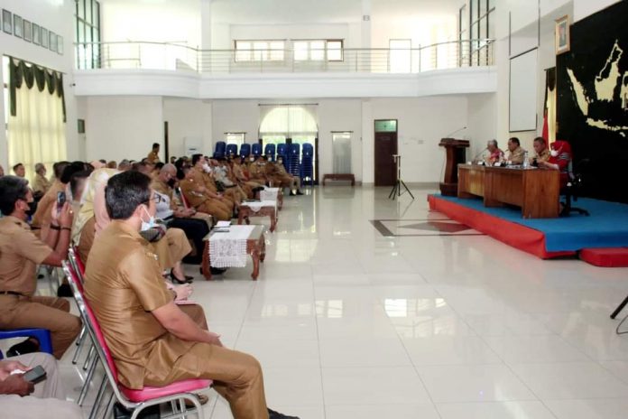 FB_IMG_1652356969206 Pemkot Baubau Rapat persiapan Acara HUT Sultra