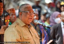 Gubernur Ali Mazi Resmikan Pembangunan Kantor Bupati dan DPRD Buteng Gubernur Ali mazi