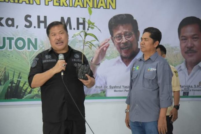 Irjen Kementan dan Bupati Buton Irjen Kementan dan Bupati Buton