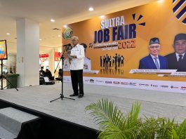 Asrun Lio Apresiasi Keterlibatan Perusahaan Sediakan 1.828 Lowongan Kerja di Sultra Pj Sekda Sultra Asrun Lio