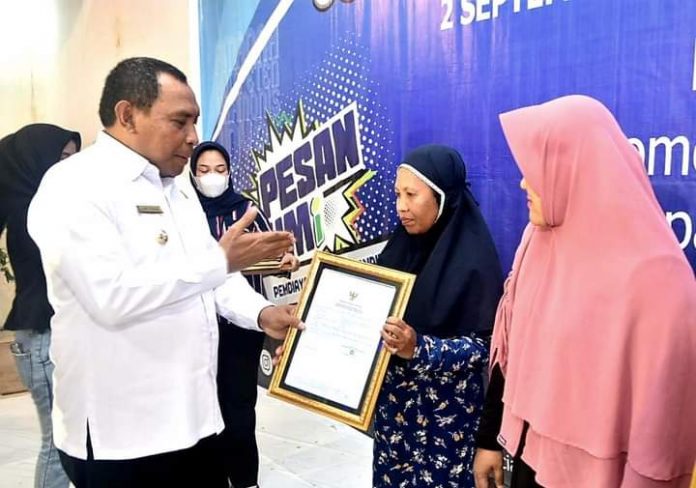 Wali Kota Baubau Monianse