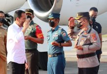 Presiden Jokowi Tiba di Baubau, Besok Dijadwalkan Terima Gelar Adat Kesultanan Buton