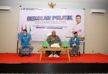 Gubernur Ali Mazi Berkisah pada Sekolah Politik DPD KNPI Sulawesi Tenggara gubernur ali mazi