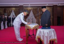 Gubernur Ali Mazi Lantik Asmawa sebagai Pj. Wali Kota Kendari Pelantikan Pj Wali kota Kendari