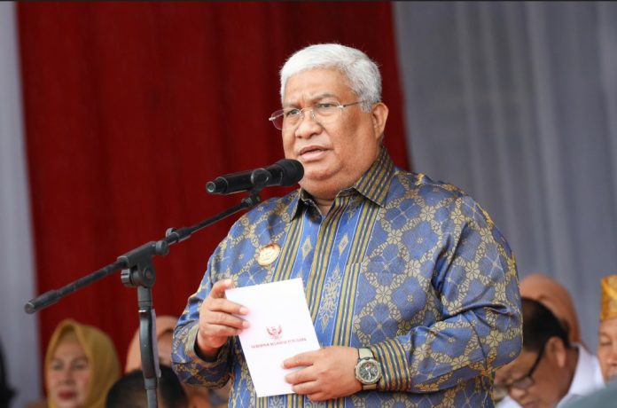 GUBERNUR ALI MAZI BUKA JAMBORE PKK