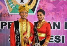 Putra-Putri Butur Juara Duta Wisata Sultra 2023 Putra-Putri asal Kabupaten Buton Utara juara 1 Duta Wisata Sultra 2023. Riyan Rahmat Jaya dan Wayu Sundari. (Foto: Istimewa)