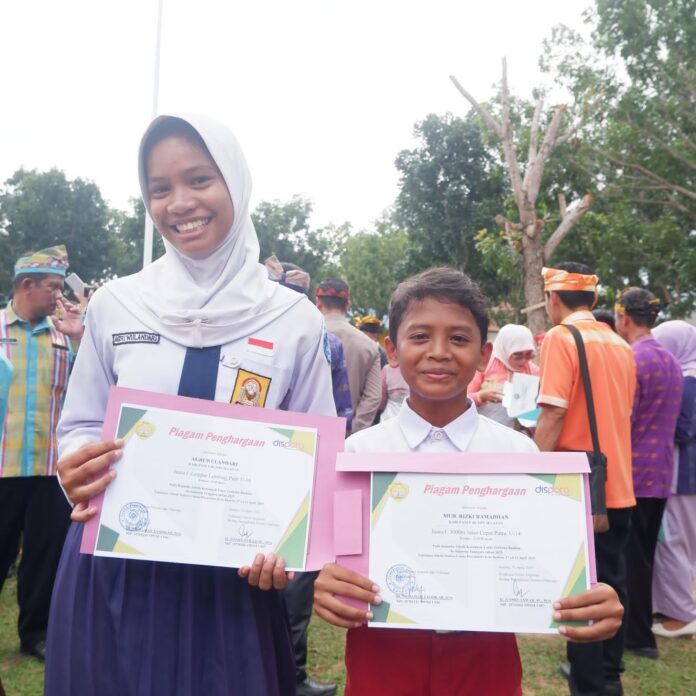 Agri Wulandari Andari dan Muhammad Riski Ramadan. Foto: Ridwan
