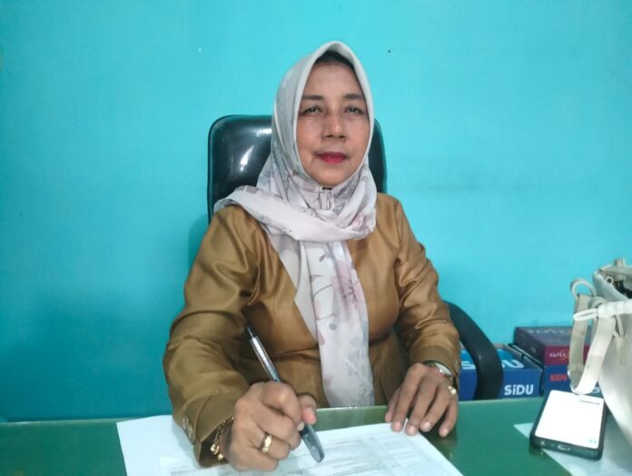 Kepala SDN 2 Batulo, Nasta. Foto Rahman