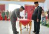 La Ode Harwanto Dilantik Jadi Sekda Busel, Bupati Adios: “Ini Hasil Seleksi, Bukan Penunjukan”